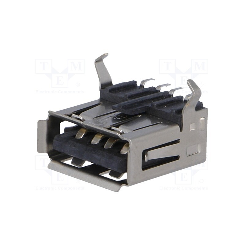 20 pcs : DS1095-BNM0 - Socket, USB A, SMT, horizontal