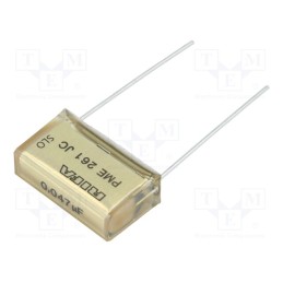 10 pcs : PME261JC5470KR30 - Capacitor: paper, 47nF, 500VAC, Pitch: 20.3mm, ±10%, THT, PME261