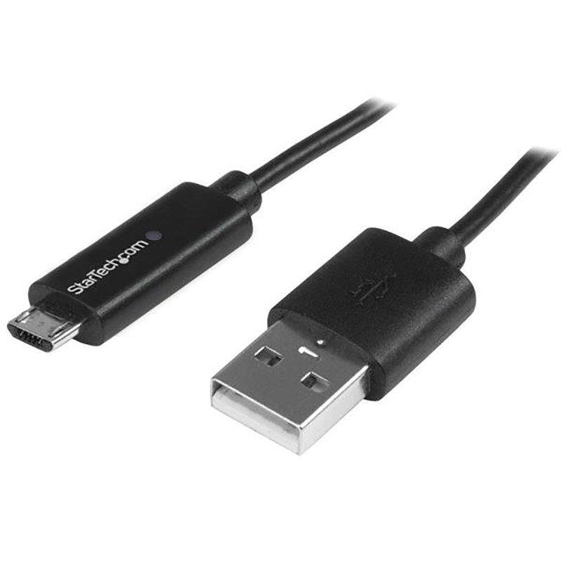 1 pcs - StarTech.com USB 2.0 Cable, Male USB A to Male Micro USB B Cable, 1m