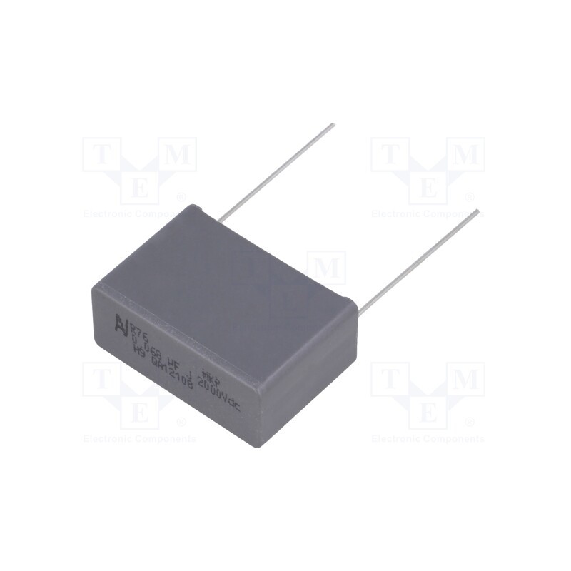 10 pcs : R76UR26804030J - Capacitor: polypropylene, 68nF, 32x13x22mm, THT, ±5%, 27.5mm, 2kVDC