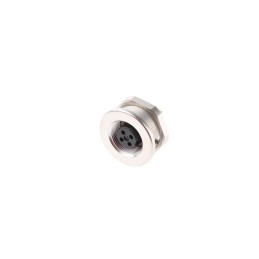 1 pcs - binder Circular Connector, 4 Contacts, Panel Mount, M9 Connector, Socket, Female, IP67, 712 Series