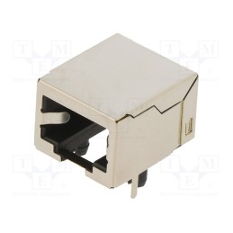 10 pcs : DS1126-S80BP - Socket, RJ45, PIN: 8, shielded, Layout: 8p8c, THT, angled 90°