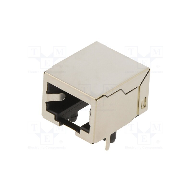 10 pcs : DS1126-S80BP - Socket, RJ45, PIN: 8, shielded, Layout: 8p8c, THT, angled 90°
