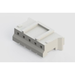 200 pcs - EDAC Female Crimp Connector Housing, 2mm Pitch, 5 Way, 1 Row