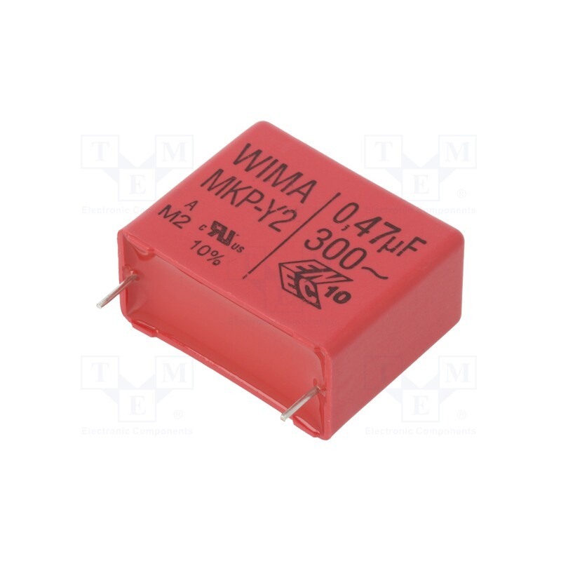 10 pcs : MKY22W34706F00KSSD - Capacitor: polypropylene, 470nF, 31.5x15x26mm, THT, ±10%, 27.5mm