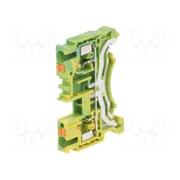 10 pcs : DS2.5-PE-01P-1C-00AH - Splice terminal: rail, 0.2÷4mm2, ways: 1, terminals: 2, Width: 5.2mm