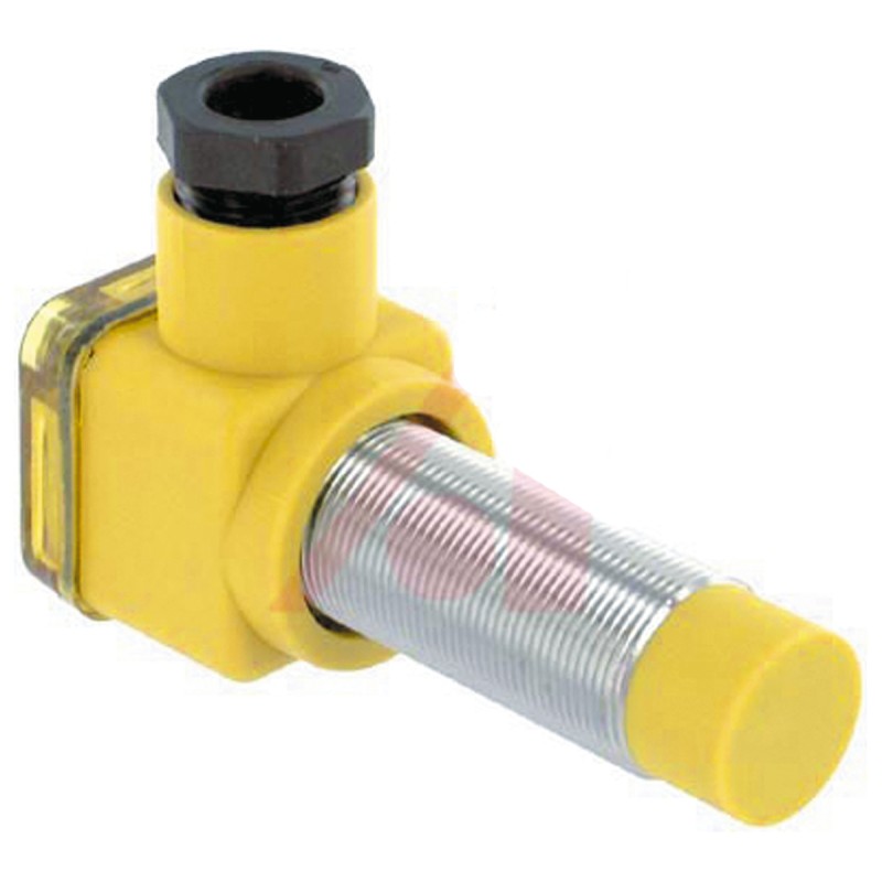 1 pcs - Turck Inductive Barrel-Style Proximity Sensor, M18 x 1, 10 mm Detection, PNP Output, 10 - 30 V dc, IP67
