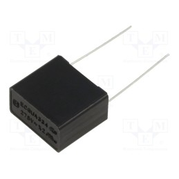 10 pcs : ECQUAAF334M - Capacitor: polypropylene, ECQUA, 0.33uF, 17.5x16x9mm, THT, ±20%