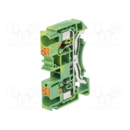 10 pcs : DS6-PE-01P-1C-00AH - Splice terminal: rail, 0.5÷10mm2, ways: 1, terminals: 2, DS, TS35