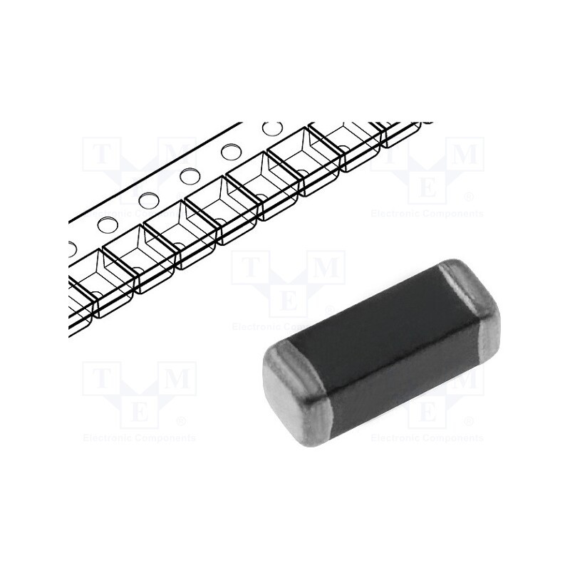 50 pcs : BLM41PG750SN1L - Ferrite: bead, Imp.@ 100MHz: 75Ω, SMD, 3A, 1806, R: 0.025Ω, -55÷125°C