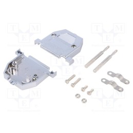 10 pcs : DSC-625A - Enclosure: for D-Sub connectors, D-Sub 25pin,D-Sub HD 44pin