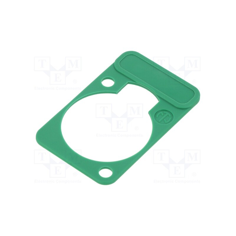 10 pcs : DSS-GREEN - LETTERING PLATE GREEN