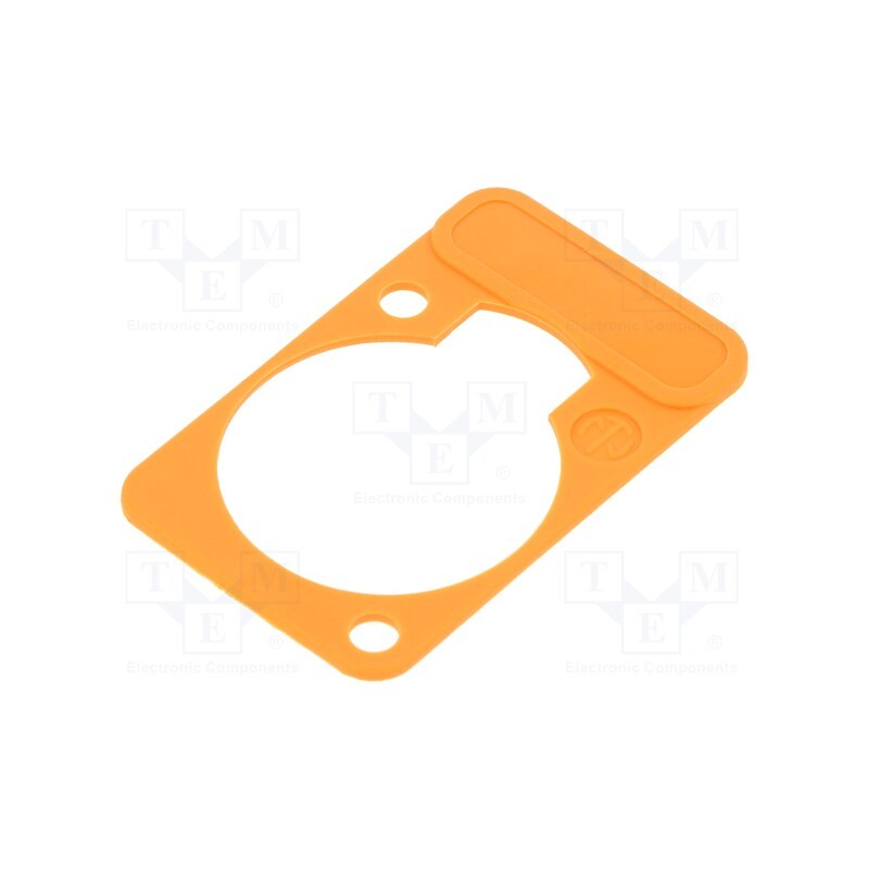 10 pcs : DSS-ORANGE - LETTERING PLATE ORANGE