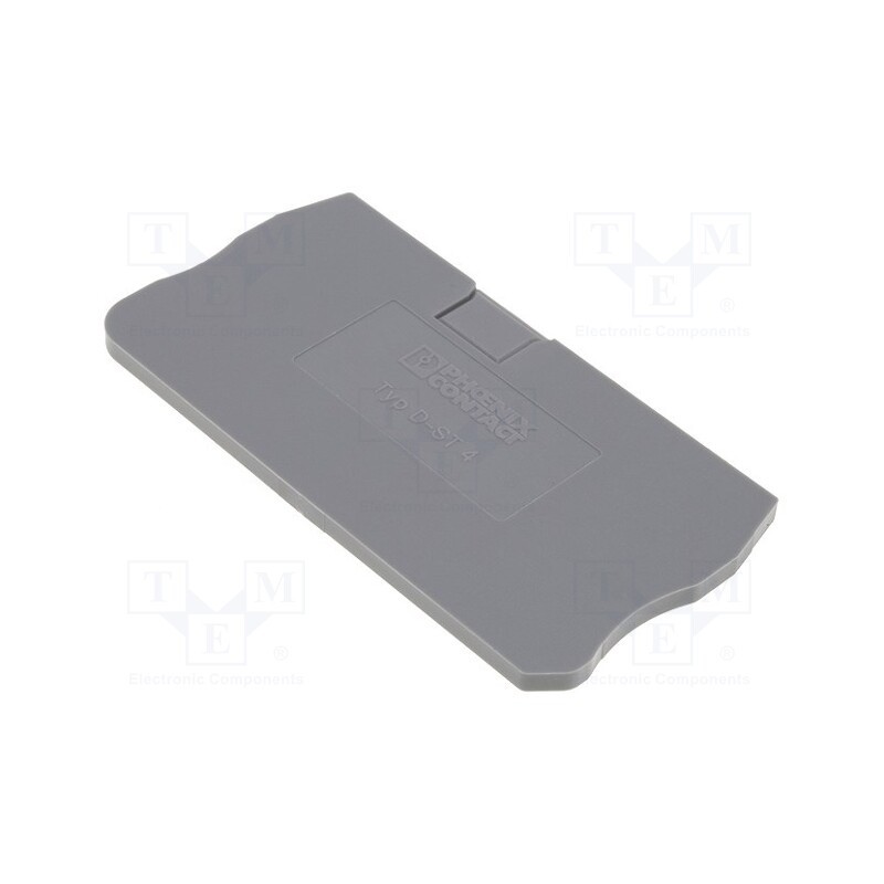 10 pcs : D-ST 4 3030420 - End piece, polyamide, ST4