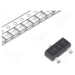 20 pcs : PESD15VL2BT,215 - Diode: TVS array, 18.8V, 5A, 200W, bidirectional,double, SOT23