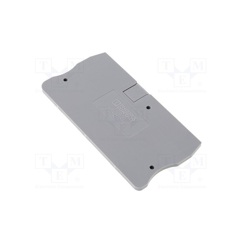 10 pcs : D-ST 6 3030433 - End piece, polyamide, ST6