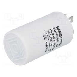 10 pcs : CBB60A-10/450 - Capacitor: motors, run, 10uF, 450V, Ø35x60mm, -25÷70°C, ±5%, 3000h