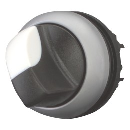 1 pcs - Eaton 2 Position Selector Switch Head, 22mm Cutout, Black Handle