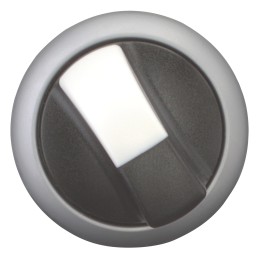 1 pcs - Eaton 2 Position Selector Switch Head, 22mm Cutout, Black Handle