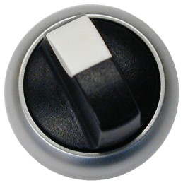 1 pcs - Eaton 2 Position Selector Switch Head, 22mm Cutout, Black Handle