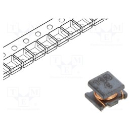 10 pcs : 82103C - Inductor: wire, SMD, 10uH, 500mA, 0.4Ω, -40÷85°C, ±10%, 8200