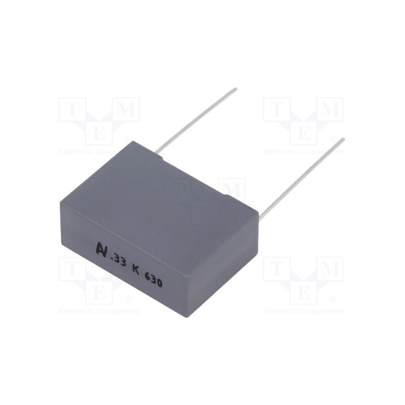 20 pcs : R60PN33305030K - Capacitor: polyester, 330nF, 220VAC, 630VDC, 22.5mm, ±10%, THT, R60