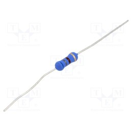 50 pcs : 3-1625886-3 - Resistor: metal oxide, 680Ω, 1W, ±5%, Ø3.5x10mm, -55÷155°C
