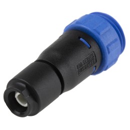 1 pcs - Bulgin Circular Connector, 8 Contacts, Cable Mount, Miniature Connector, Socket, Female, IP68, Buccaneer 400 Series