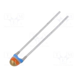 10 pcs : NTCLE100E3683JB0A - NTC thermistor, 68kΩ, THT, 4190K, -40÷125°C, ±5%, 500mW