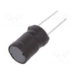 10 pcs : COIL1016-0.18 - Inductor: wire, THT, 180uH, 2.4A, ±10%, Ø11.5x17.5mm, vertical