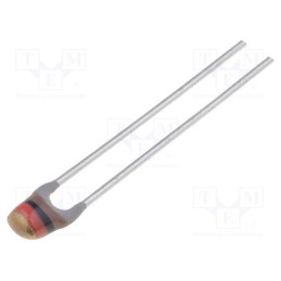 10 pcs : NTCLE100E3102JB0 - NTC thermistor, 1kΩ, THT, 3528K, -40÷125°C, 500mW