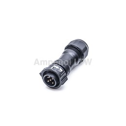 1 pcs - Amphenol Industrial Circular Connector, 5 Contacts, Cable Mount, Plug, Male, IP68, X-Lok Series