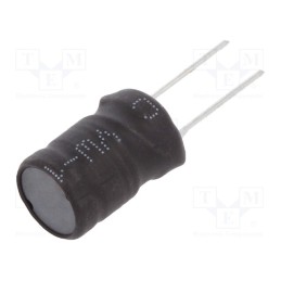 10 pcs : COIL1016-0.12 - Inductor: wire, THT, 120uH, 3A, ±10%, Ø11.5x17.5mm, vertical