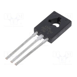 20 pcs : BD170 - Transistor: PNP, bipolar, 80V, 1.5A, 20W, TO126