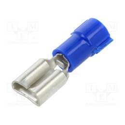 20 pcs : DV14-250B-3K - Terminal: flat, 6.3mm, 0.8mm, female, 1.5÷2.5mm2, crimped, tinned