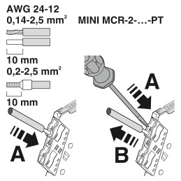 1 pcs - Phoenix Contact MINI MCR Series Signal Conditioner, Thermocouple Input, Current, Voltage Output, 9.6 - 30V dc