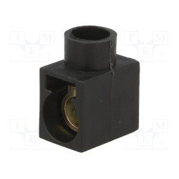 20 pcs : E.4001B - Terminal block, screw terminal, 2.5mm2, 400V, 32A, ways: 1, black
