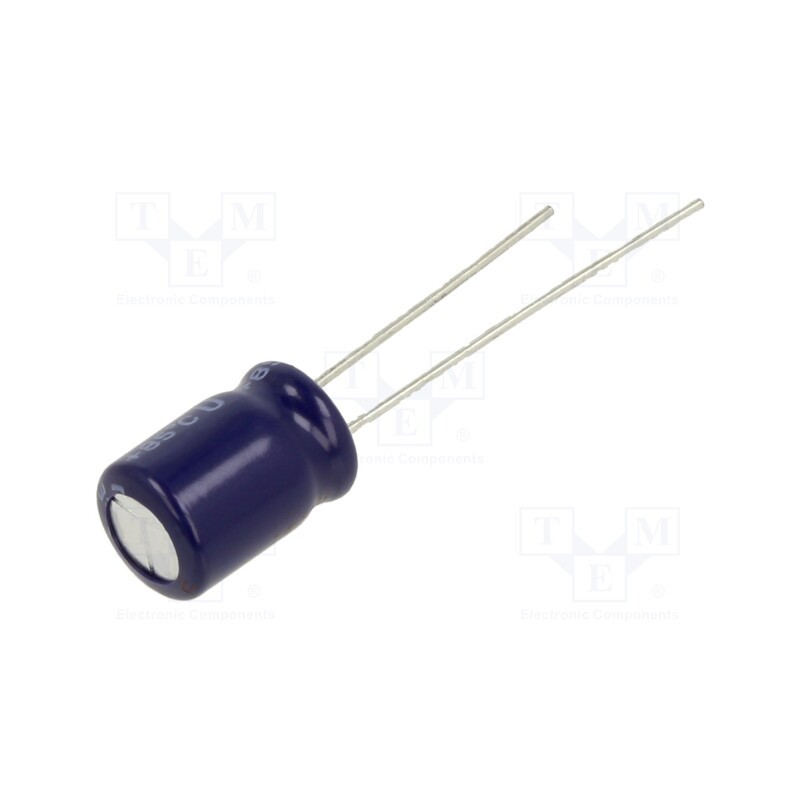 50 pcs : ECEA1HN330U - Capacitor: electrolytic, bipolar, THT, 33uF, 50VDC, Ø8x11.5mm, ±20%