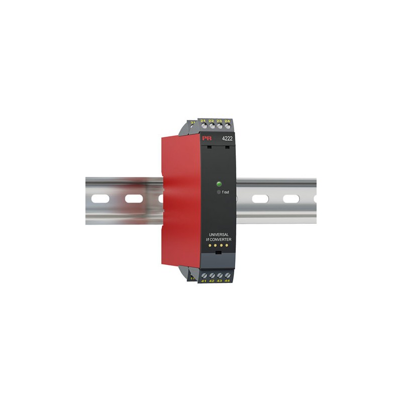 1 pcs - PR Electronics 4 Series Signal Conditioner, Universal Input, Frequency Output, 19.2 - 300 V dc, 21.6 -