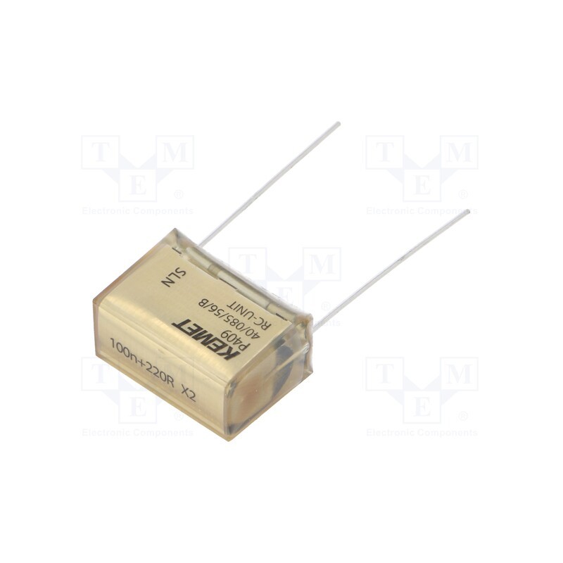 10 pcs : P409CP104M275AH221 - Capacitor: paper, X2, 100nF, 275VAC, 20.3mm, ±20%, THT, P409, 630VDC