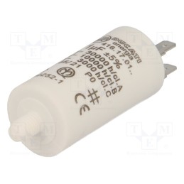 10 pcs : 416170164 - Capacitor: motors, run, 1uF, 475VAC, Ø28x55mm, -25÷85°C, ±5%