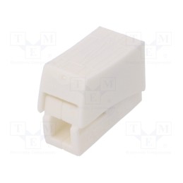 10 pcs : E.4185 - Quick splice, spring clamp, 1÷2.5mm2, 400V, 24A, quick splice