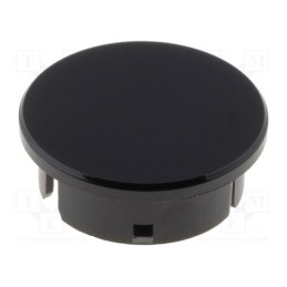 20 pcs : 3021003 - Cap, polyamide, black, 21mm, -20÷70°C, G21