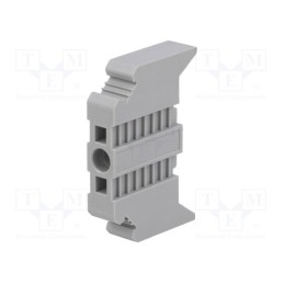 10 pcs : E/NS 35 N 0800886 - Holder, grey, Width: 9.5mm, TS35, Ht: 32.8mm, L: 48.6mm