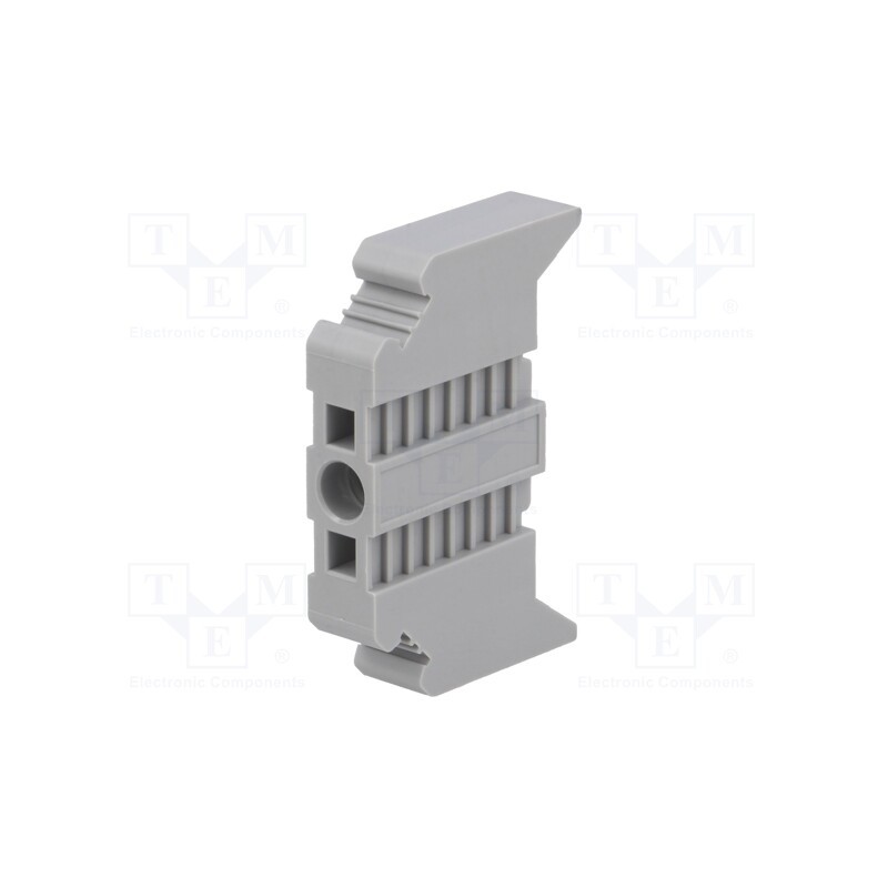 10 pcs : E/NS 35 N 0800886 - Holder, grey, Width: 9.5mm, TS35, Ht: 32.8mm, L: 48.6mm