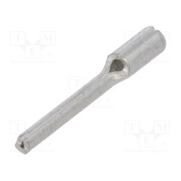 50 pcs : E09KO-01030100101 - Tip: wire pin, Ø: 1.4mm, 0.5mm2, crimped, for cable, non-insulated