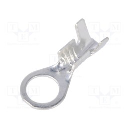 50 pcs : E10KN-01050100201 - Tip: ring, M5, 0.5÷1mm2, crimped, for cable, tinned, brass