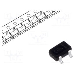10 pcs : ESDCAN06-2BWY - Diode: TVS array, 38V, 3A, 170W, bidirectional,double, SOT323-3L