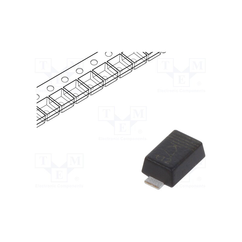10 pcs : PMEG10010ELRX - Diode: Schottky rectifying, SMD, 100V, 1.4A, 3.7ns, CFP3,SOD123W