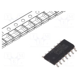 10 pcs : 74HCT00D,653 - IC: digital, NAND, Ch: 4, IN: 2, CMOS,TTL, SMD, SO14, 4.5÷5.5VDC, HCT